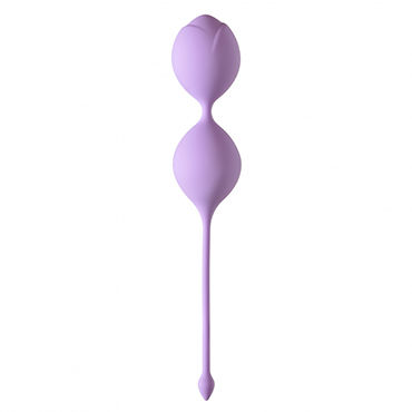 Lola Toys Love Story Fleur-de-Lis, фиолетовые, Вагинальные шарики увеличенного размера