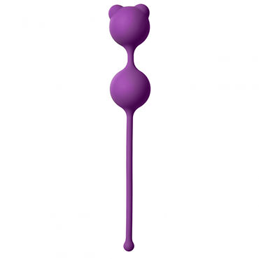 Lola Toys Emotions Foxy, фиолетовые, Вагинальные шарики со стимулирующими ушками