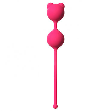 Lola Toys Emotions Foxy, розовые, Вагинальные шарики со стимулирующими ушками