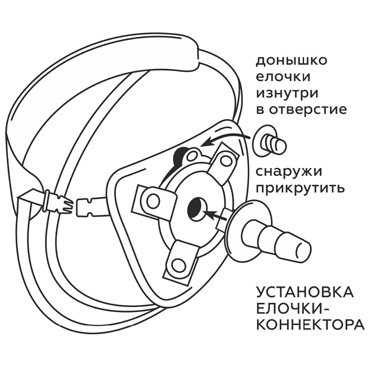 Биоклон Uni Strap - подробные фото в секс шопе Condom-Shop