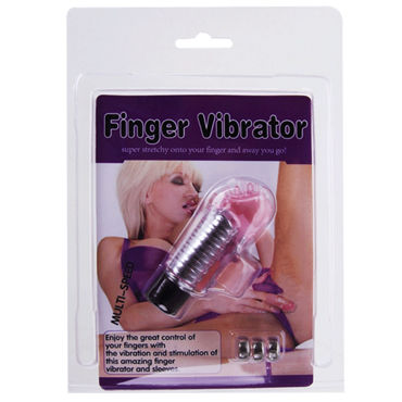 Baile Finger Vibrator - Вибронасадка на палец - купить в секс шопе