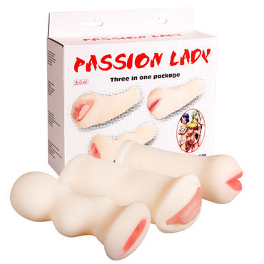 Baile Passion Lady Three In One Package, Набор мастурбторов с вибро