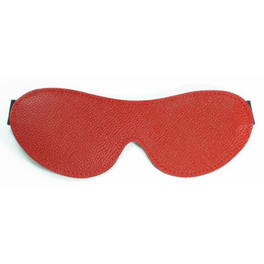 BDSM Арсенал маска на глаза, красная, С эластичным ремешком