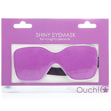 Ouch! Shiny Eyemask, фиолетовая - фото, отзывы