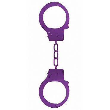Ouch! Beginners Handcuffs, фиолетовые, Наручники для начинающих
