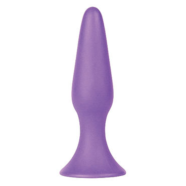 Shots Toys Silky Buttplug Big, фиолетовая, Анальная пробка большого размера