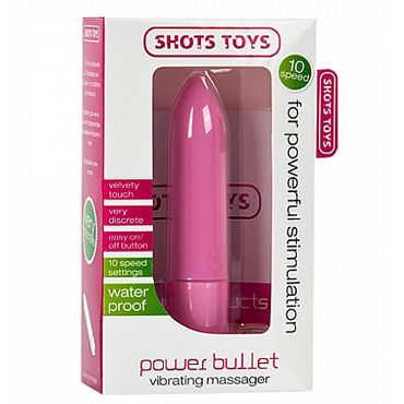 Shots Toys Power Bullet, розовая - фото, отзывы