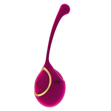 Shots Toys Vive Zeki, розовое, Виброяйцо с уникальным дизайном