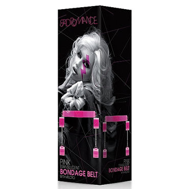 Shots Toys Bad Romance Translucent Bondage Belt with Velcro - фото, отзывы