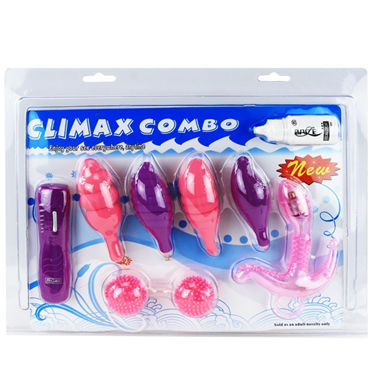 Baile Climax Combo, разноцветный, Набор вибраторов с пультом