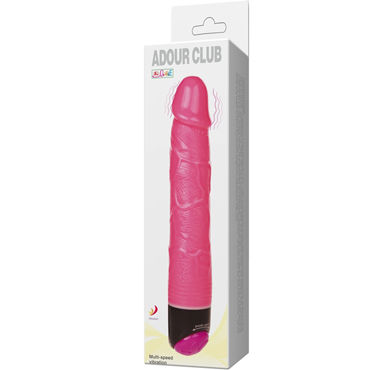 Baile Adour Club, розовый - Вибратор реалистик - купить в секс шопе