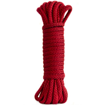 Lola Toys Bondage Collection Bondage Rope, красная, Веревка для бондажа 3м