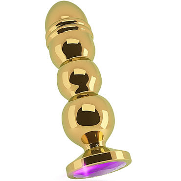 Shots Toys Rich Gold Plug R10, золотая — фото 1
