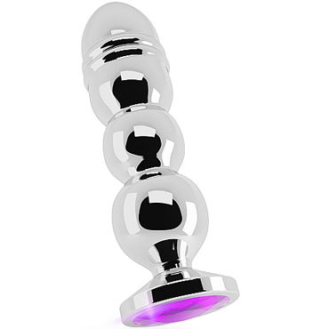 Shots Toys Rich Silver Plug R10, серебристая — фото 1