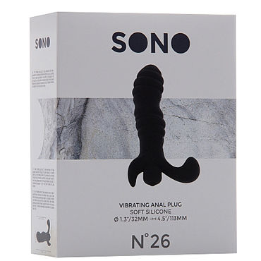 Shots Toys Sono Vibrating Prostate Massager №26, черный — фото 2