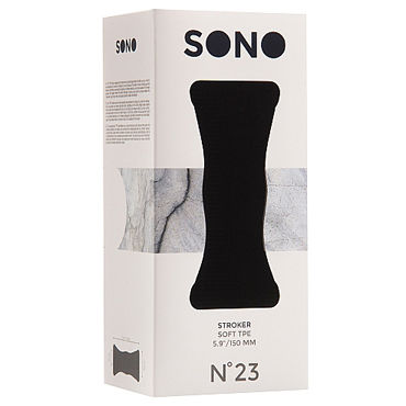 Shots Toys Sono Stroker №23, черный — фото 3