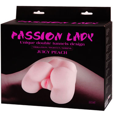 Baile Passion Lady Juicy Peach, телесный, Мастурбатор с вибрацией