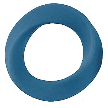 Shots Toys Infinity Large Cockring, синее, Эрекционное кольцо на пенис