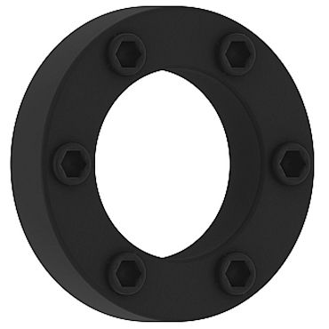 Shots Toys Sono Cockring №41, черное, Эрекционное кольцо со стимулирующим рельефом
