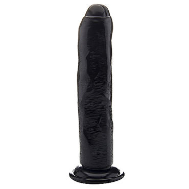 Shots Toys Realrock Realistic Cock 31 см, черный, Фаллоимитатор реалистик