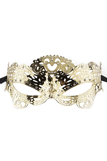 Ouch Butterfly Masquerade Mask, золотая, Маска на глаза в венецианском стиле