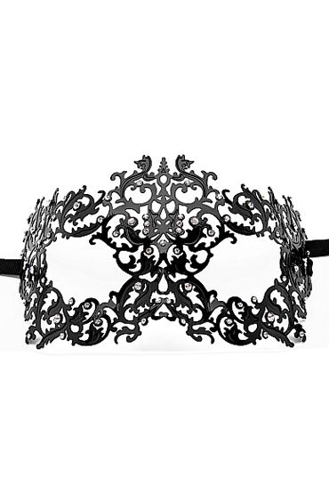 Ouch Forrest Queen Masquerade Mask, черная, Маска на глаза в венецианском стиле