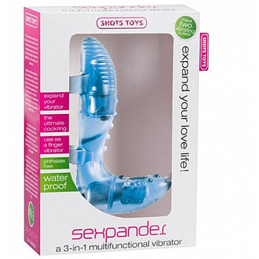 Shots Toys Sexpander, синяя — фото 5