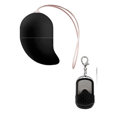 Shots Toys Vibrating G-spot Egg Small, черное — фото 1