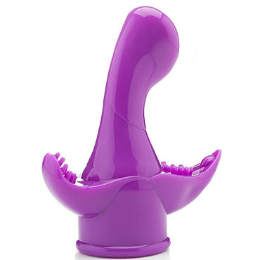 Shots Toys Ultra Twizzle Trigger Attachment #2, фиолетовая, Насадка на вибратор Ultra Twizzle Trigger