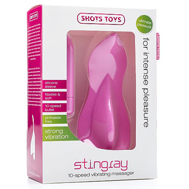 Shots Toys Stingray, розовый — фото 2