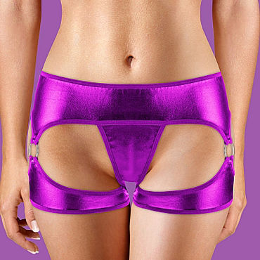 Ouch! Exotic Vibrating Panty, фиолетовые, Вибротрусики с дистанционным управлением