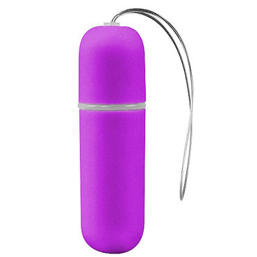 Ouch! Sexy Bow Vibrating Panty, фиолетовые - Вибротрусики с дистанционным управлением - купить в секс шопе