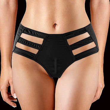 Ouch! Sexy Bow Vibrating Panty, черные — фото 1