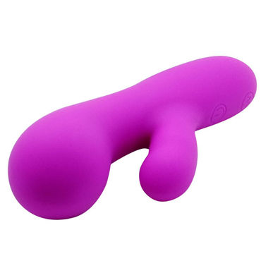 Baile Pretty Love Berger, фиолетовый - Вибратор с клиторальным отростком - купить в секс шопе