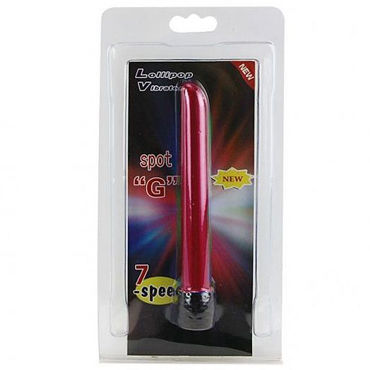 Baile Lollipop Vibrator Spot G, красный - Вибростимулятор точки G - купить в секс шопе