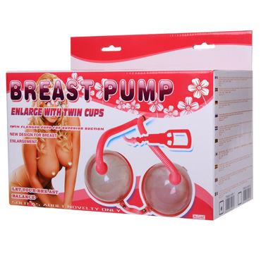 Baile Breast Pump, розовая - фото, отзывы