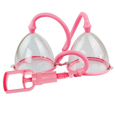 Baile Breast Pump, розовая, Двойная вакуумная помпа для груди