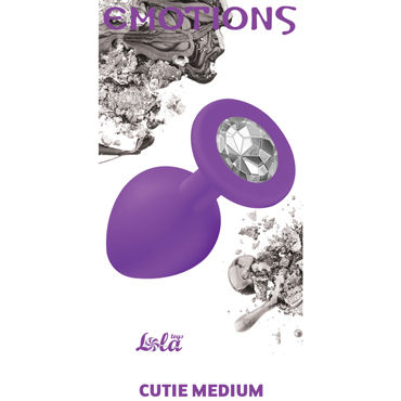 Lola Toys Emotions Cutie Medium, фиолетовая - фото, отзывы