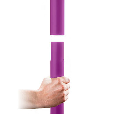Shots Toys Professional Dance Pole, фиолетовый - подробные фото в секс шопе Condom-Shop