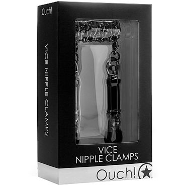 Ouch! Vice Nipple Clampss, черный — фото 2