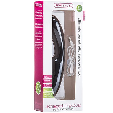 Shots Toys Rechargeable G-Lover, черный — фото 2