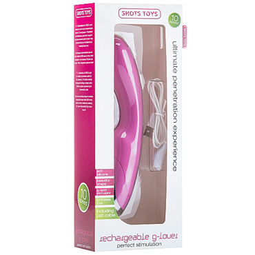 Shots Toys Rechargeable G-Lover, розовый — фото 2