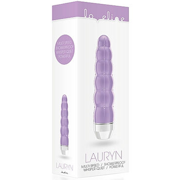 Shots Loveline Lauryn, фиолетовый - Вибратор волнистой формы - купить в секс шопе