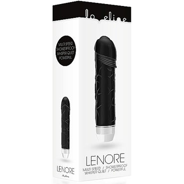 Shots Loveline Lenore, черный - Реалистичный вибратор - купить в секс шопе