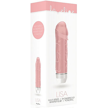 Shots Loveline Lisa, розовый - Реалистичный вибратор - купить в секс шопе