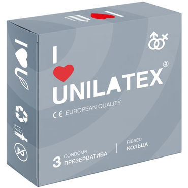 Unilatex Ribbed, Презервативы c кольцами