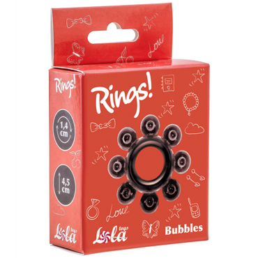 Lola Toys Rings Bubbles, черное - фото, отзывы