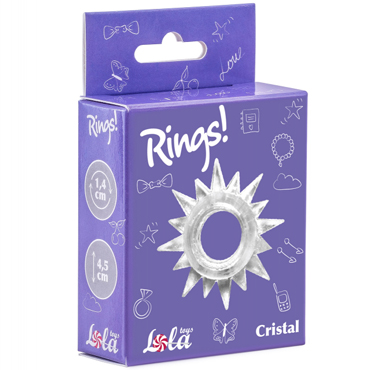 Lola Toys Rings Cristal, прозрачное - фото, отзывы