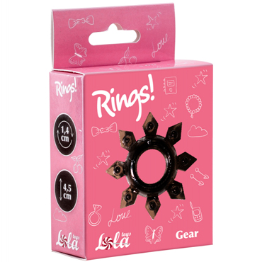 Lola Toys Rings Gear, черное - фото, отзывы