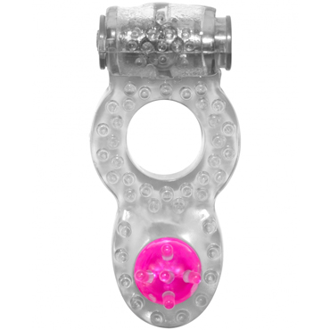 Lola Toys Rings Ringer, прозрачное, Эрекционное кольцо с вибрацией
